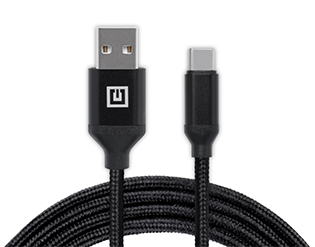 REAL-EL Premium USB A - Type C Fabric