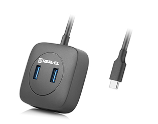 REAL-EL CQ-407 USB 3.0 HUB 