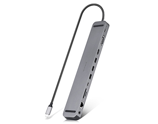 Type C мультифункціональна док-станція The lack of USB ports or the complete a REAL-EL CQ-1000