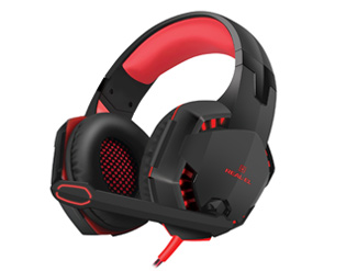 Игровые стереонаушники с микрофоном REAL-EL GDX-8000 Vibration Surround 7.1 Backlit