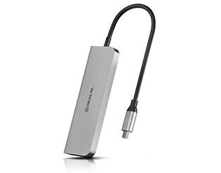 Многопортовый адаптер REAL-EL CQ-700 Type C